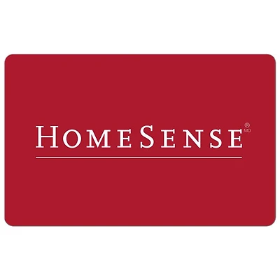 Carte-cadeau HomeSense - 50 $ - Téléchargement numérique