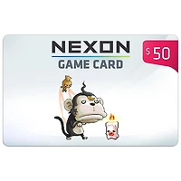 Carte-cadeau Nexon - 50 $ - Téléchargement numérique