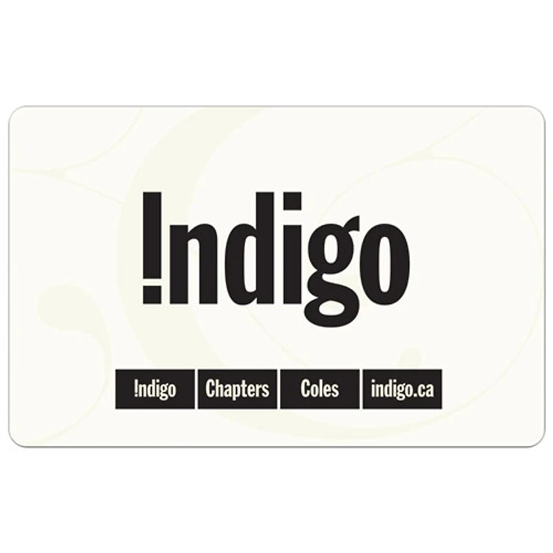 Carte-cadeau Indigo - 100 $ - Téléchargement numérique