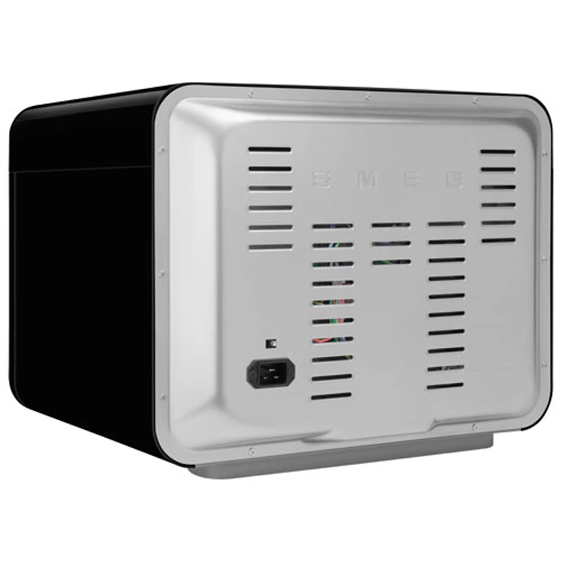 Four grille-pain de comptoir 10-en-1 avec friture à air chaud et cuisson à vapeur de Smeg - 1,05 pi³ - Noir