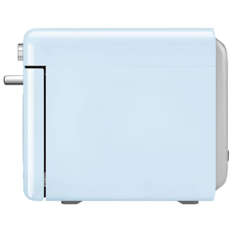 Four grille-pain de comptoir 10-en-1 avec friture à air chaud et cuisson à vapeur de Smeg - 1,05 pi³ - Bleu pastel