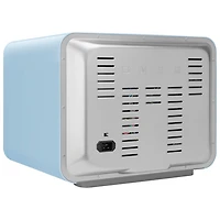 Four grille-pain de comptoir 10-en-1 avec friture à air chaud et cuisson à vapeur de Smeg - 1,05 pi³ - Bleu pastel