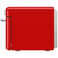 Four grille-pain de comptoir combiné 10-en-1 avec friture à air chaud et cuisson à vapeur de Smeg - 1,05 pi
