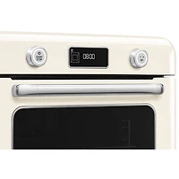 Smeg 10-in-1 Countertop Combination Air Fryer Oven with Steam - 1.05 Cu. Ft. - Cream