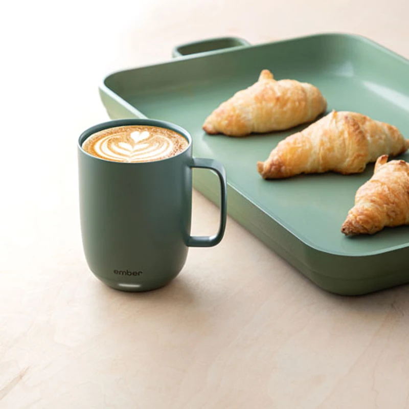 Tasse intelligente à régulation thermique de 414 ml (14 oz) Mug 2 d'Ember - Vert sauge