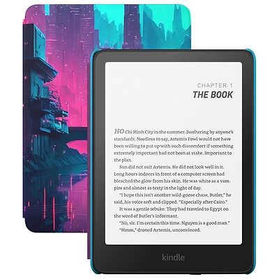Liseuse numérique à écran tactile pour enfants de 7 po et 16 Go Kindle Paperwhite d'Amazon avec étui (SA568B) - Cyberville