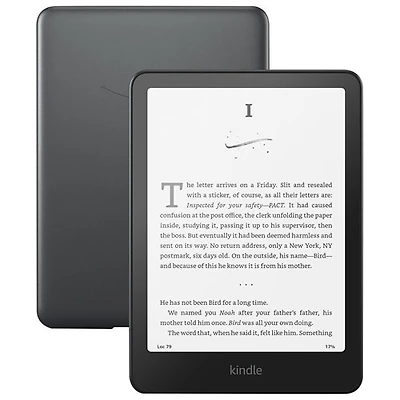 Liseuse numérique 7 po 32 Go Kindle Paperwhite (12e génération) édition Signature d'Amazon (SA569P) - Noir métallique