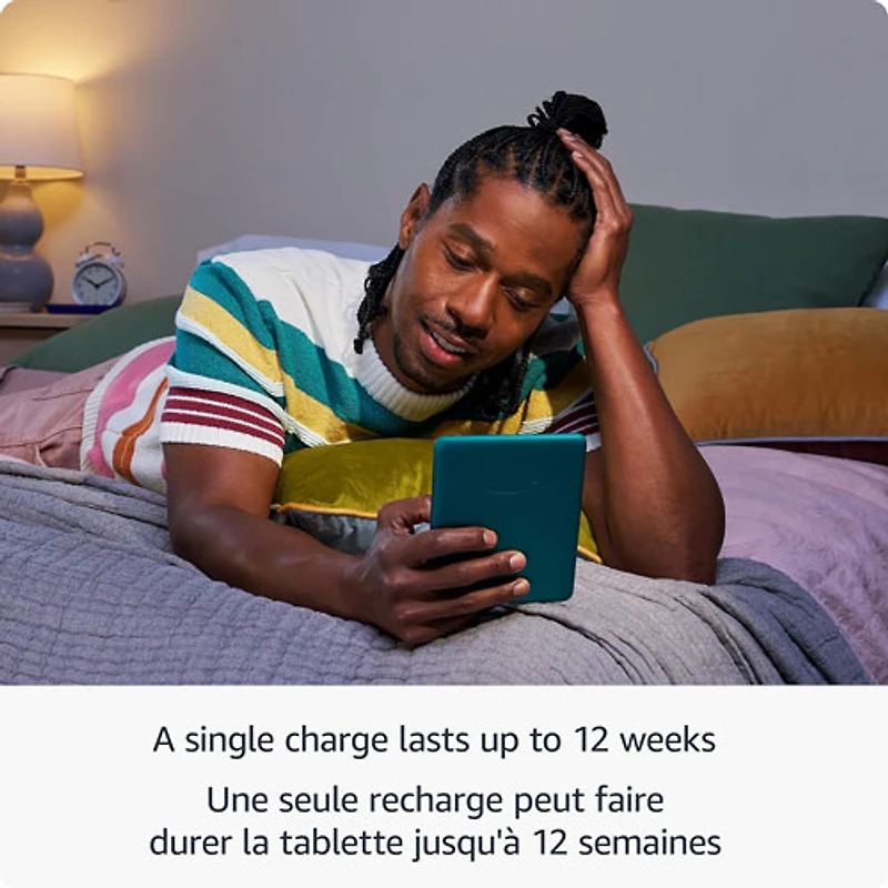 Liseuse numérique à écran tactile 7 po 16 Go Kindle Paperwhite (12e génération) d'Amazon (SA568B) - Noir