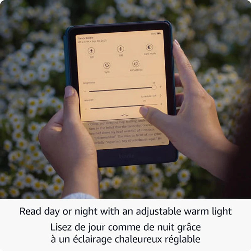 Liseuse numérique à écran tactile 7 po 16 Go Kindle Paperwhite (12e génération) d'Amazon (SA568B) - Noir
