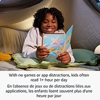 Liseuse numérique à écran tactile pour enfants de 7 po et 16 Go Kindle Paperwhite d'Amazon avec étui (SA568B) - Étoile de mer