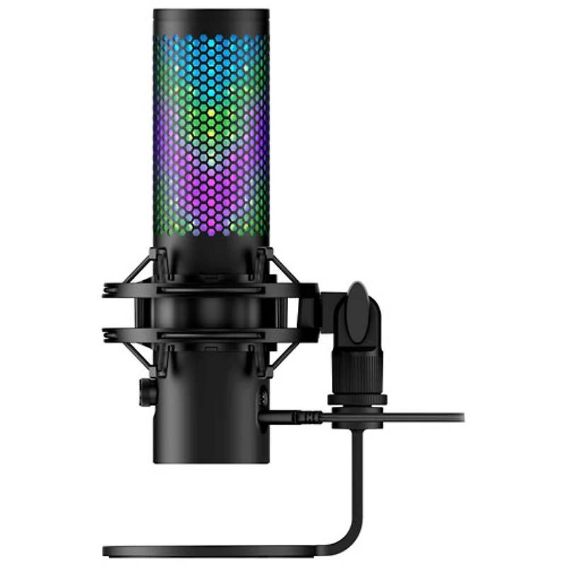 HyperX QuadCast 2 S Desktop USB Microphone - Black/Red