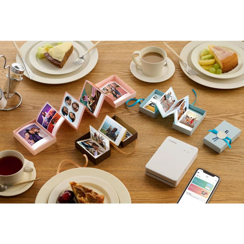 Imprimante photo compacte SELPHY QX20 de Canon - Blanc