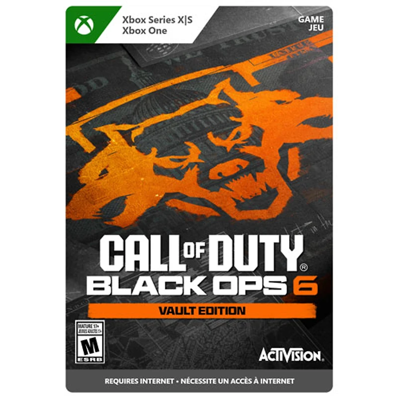Call of Duty: Black Ops 6 - Vault Edition (Xbox Series X|S / Xbox One) - Digital Download
