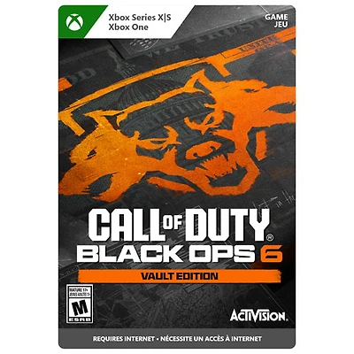 Call of Duty: Black Ops 6 - Vault Edition (Xbox Series X|S / Xbox One) - Digital Download