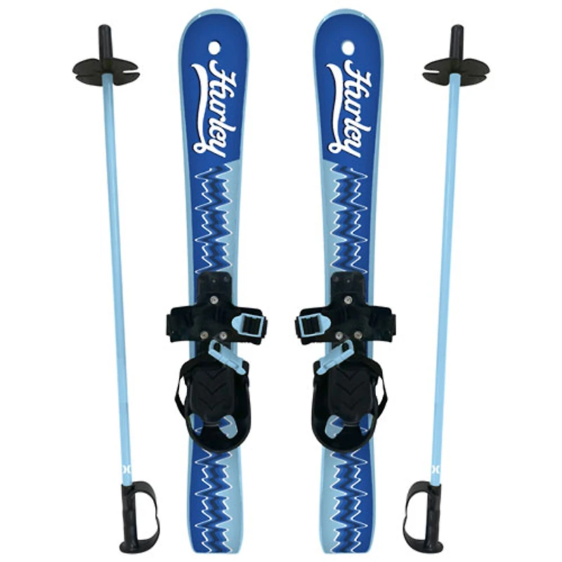 Hurley Youth Beginner Skis - Blue