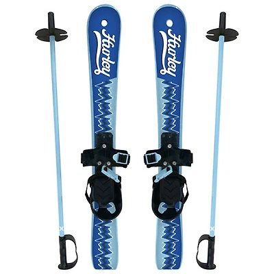 Hurley Youth Beginner Skis - Blue