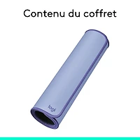 Tapis de bureau Studio de Logitech - Lilas