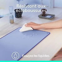 Tapis de bureau Studio de Logitech - Lilas