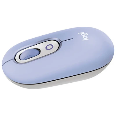 Logitech POP Mouse Bluetooth Optical Mouse - Lilac