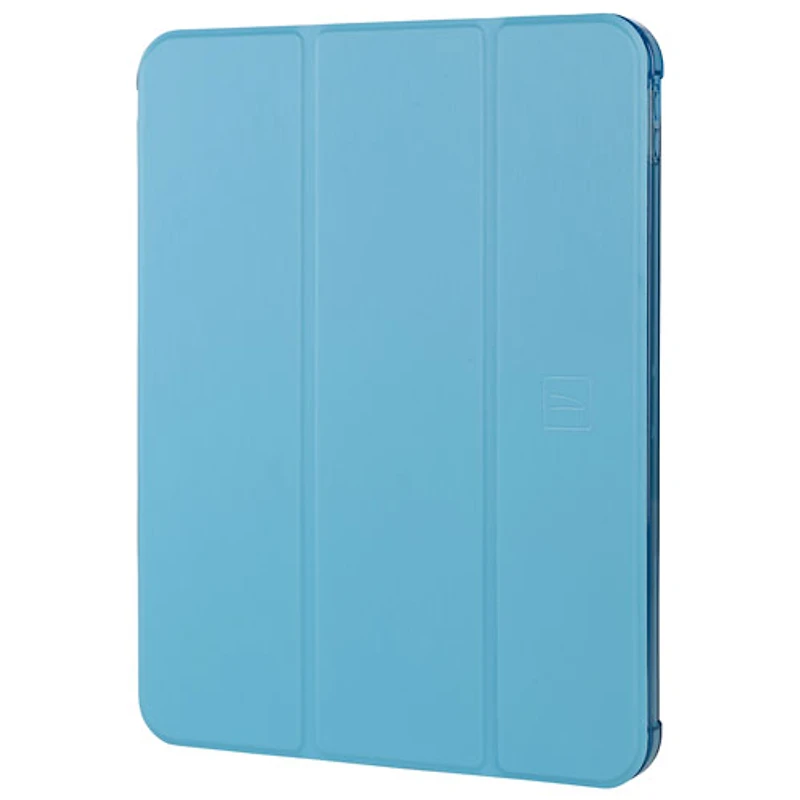 Étui folio ultraprotecteur Satin de Tucano Milano Italy pour iPad de 10,2 po (9e/8e/7e gén.) - Bleu ciel