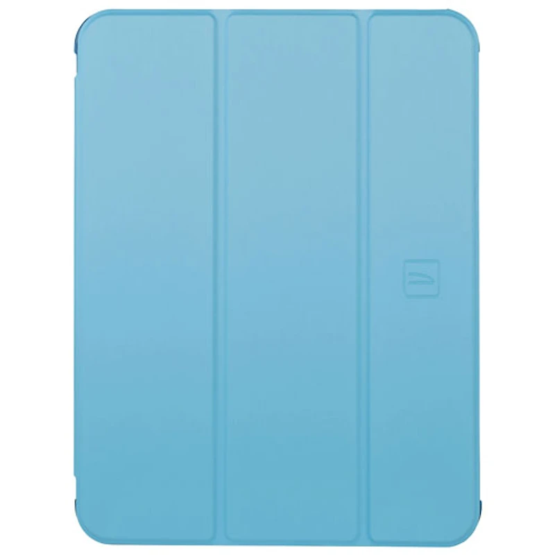 Étui folio ultraprotecteur Satin de Tucano Milano Italy pour iPad de 10,2 po (9e/8e/7e gén.) - Bleu ciel
