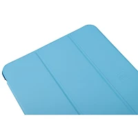 Étui folio ultraprotecteur Satin de Tucano Milano Italy pour iPad de 10,2 po (9e/8e/7e gén.) - Bleu ciel