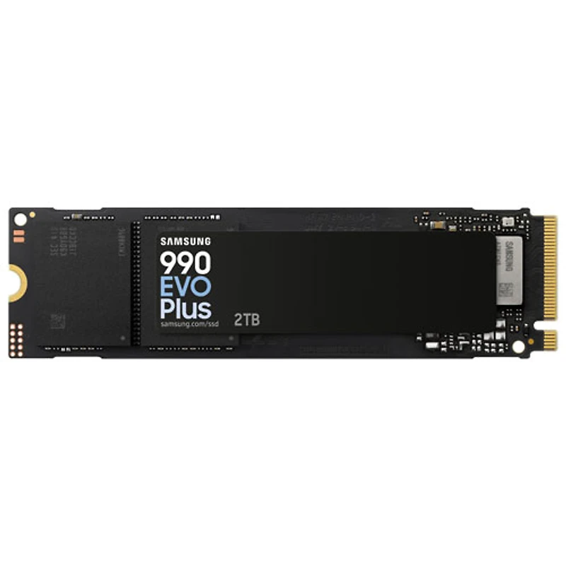 Disque SSD interne 990 EVO Plus PCI-e de 2 To de Samsung (MZ-V9S2T0B/AM)