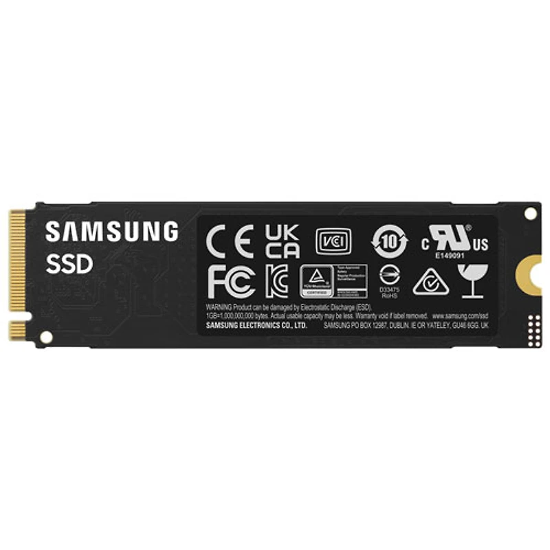 Disque SSD interne 990 EVO Plus PCI-e de 2 To de Samsung (MZ-V9S2T0B/AM)