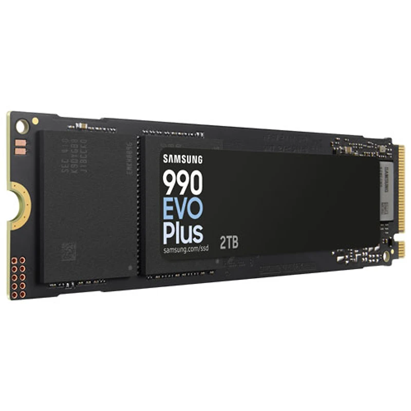 Disque SSD interne 990 EVO Plus PCI-e de 2 To de Samsung (MZ-V9S2T0B/AM)