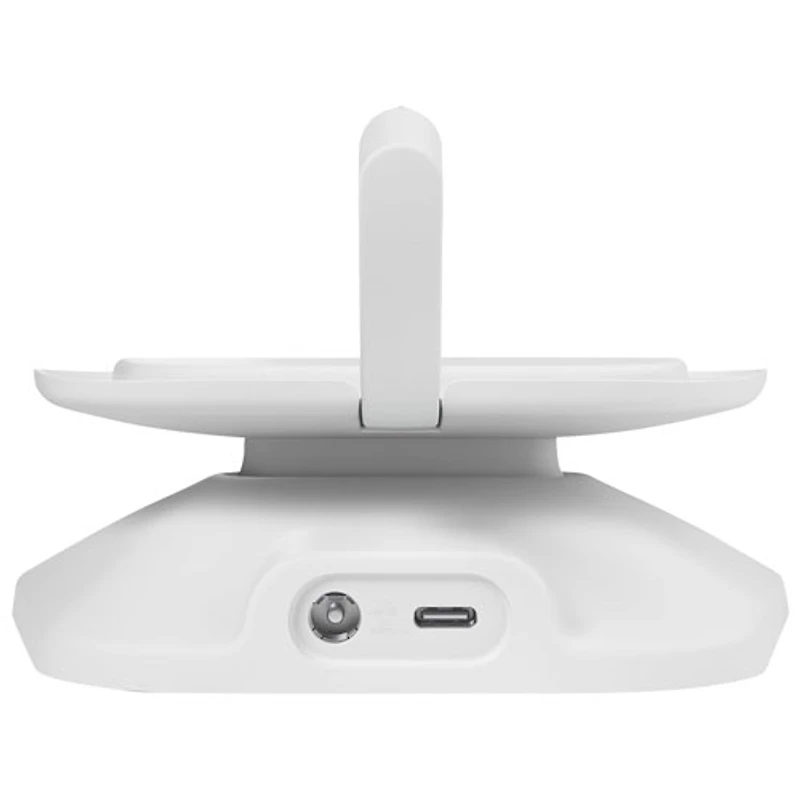 Support réglable Echo Show 8 (3e gén.) avec port de chargement USB-C - Blanc glacier