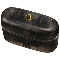 Écouteurs boutons 100 % sans fil à suppression du bruit d'Audio-Technica - Noir translucide