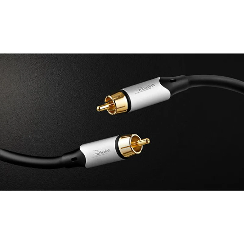 Câble RCA blindé de 4,57 m (15 pi) de Rocketfish - Exclusivité Best Buy
