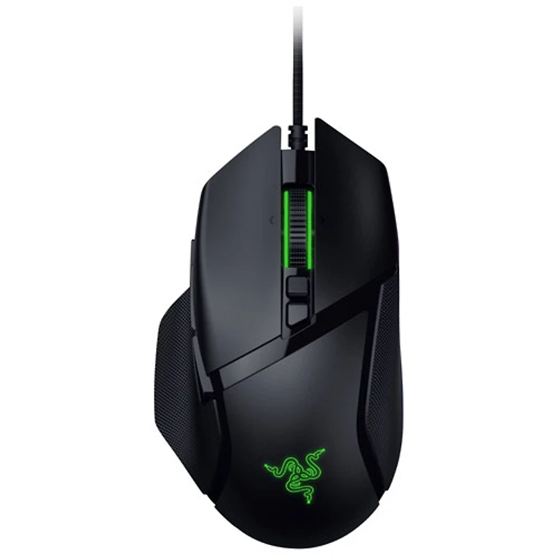 Souris de jeu optique de 35 000 ppp Basilisk V3 de Razer - Noir
