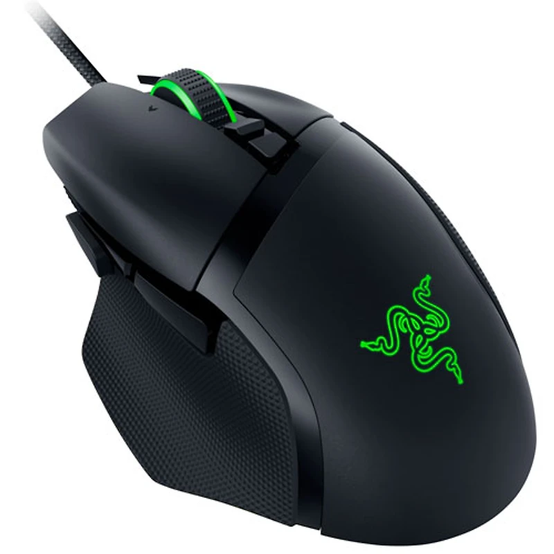 Souris de jeu optique de 35 000 ppp Basilisk V3 de Razer - Noir
