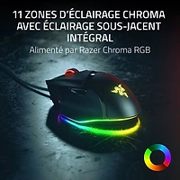 Souris de jeu optique de 35 000 ppp Basilisk V3 de Razer - Noir