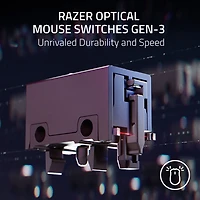 Souris de jeu optique de 35 000 ppp Basilisk V3 de Razer - Noir