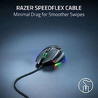 Souris de jeu optique de 35 000 ppp Basilisk V3 de Razer - Noir