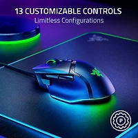 Souris de jeu optique de 35 000 ppp Basilisk V3 de Razer - Noir