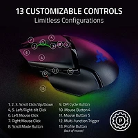Razer Basilisk V3 Pro 35K DPI Wireless Gaming Mouse - Black