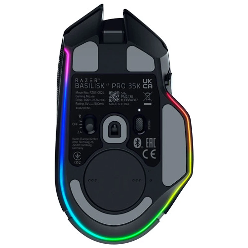 Razer Basilisk V3 Pro 35K DPI Wireless Gaming Mouse - Black
