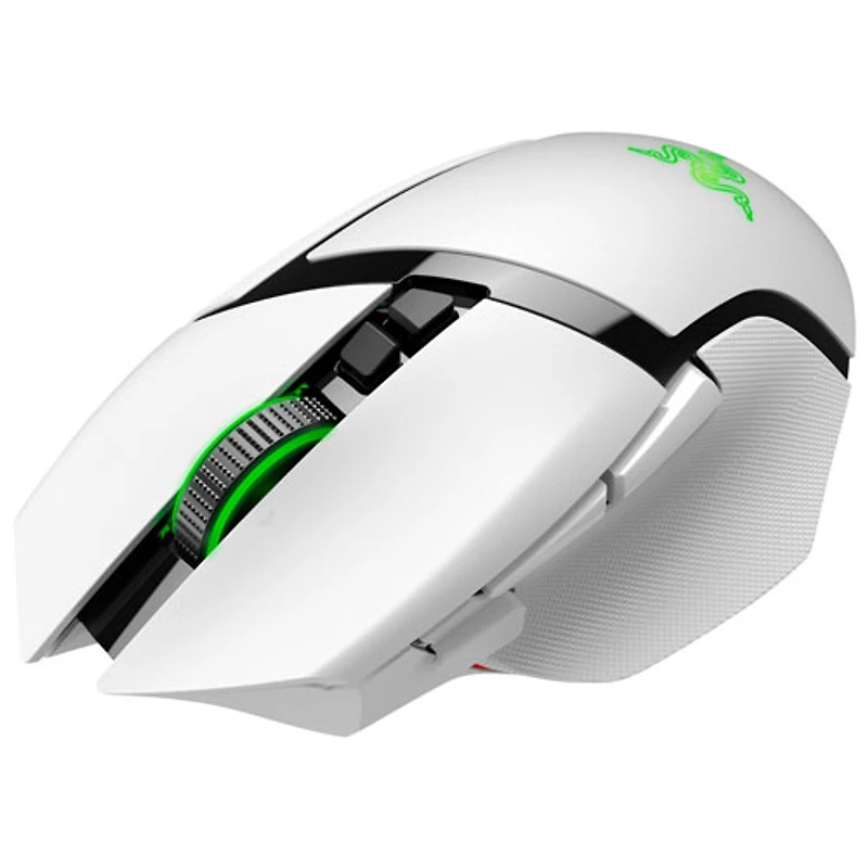 Souris de jeu sans fil de 35 000 ppp Basilisk V3 Pro de Razer - Blanc