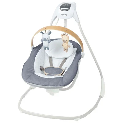 Ingenuity SimpleComfort Compact Soothing Swing - Chambray