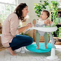 Ingenuity Spring & Sprout 2-in-1 Activity Jumper & Table - Forest