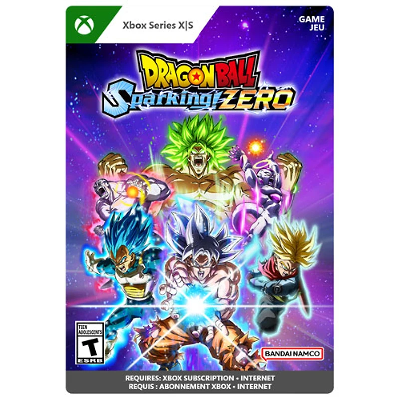 Dragon Ball Sparking Zero (Xbox Series X|S) - Téléchargement numérique