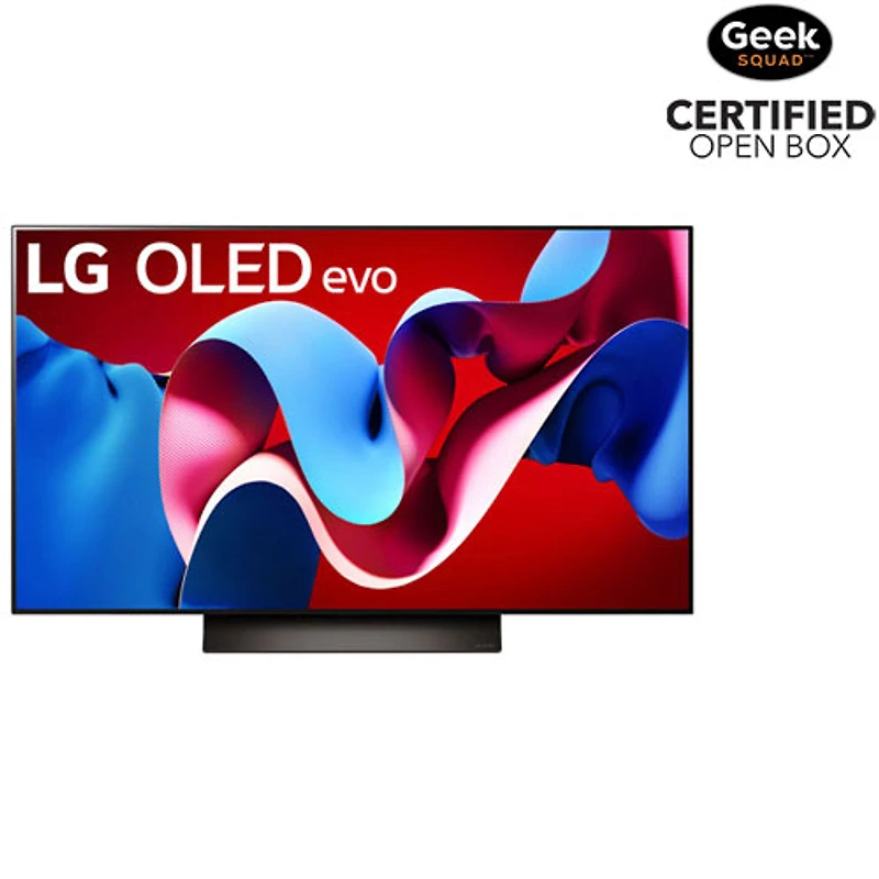 Open Box - LG C4 48" 4K UHD HDR OLED evo webOS Smart TV (OLED48C4PUA) - 2024