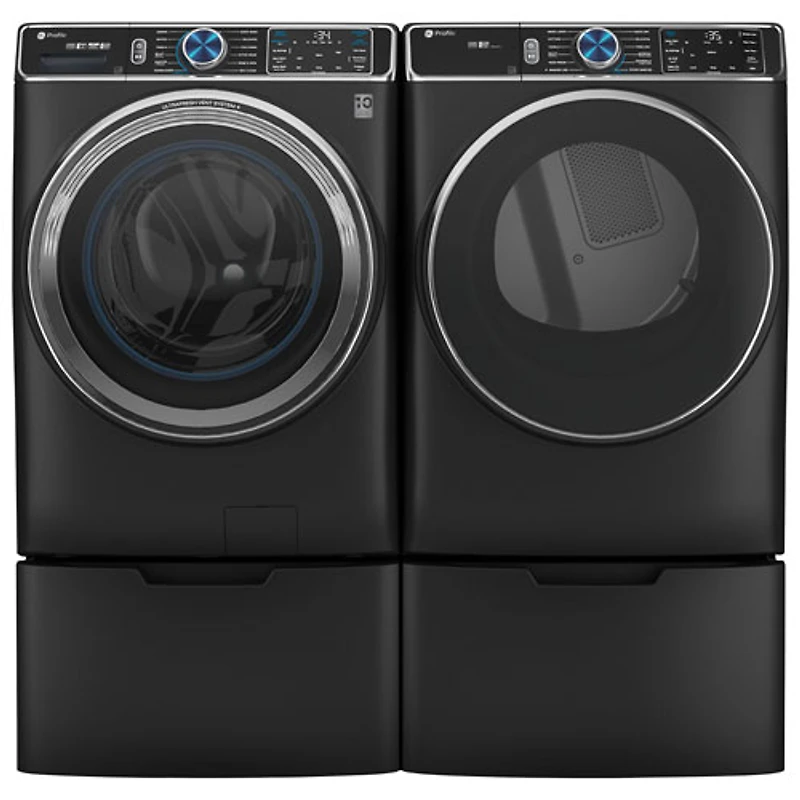 GE 28" Laundry Pedestal (GFP1528PTDS) - Carbon Graphite