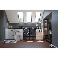 GE 28" Laundry Pedestal (GFP1528PTDS) - Carbon Graphite