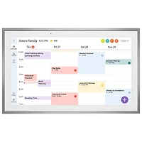 Écran tactile intelligent avec calendrier de 15 po de Skylight - Argenté - Exclusivité Best Buy