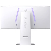 Moniteur de jeu panoramique FreeSync G-Sync DELO incurvé WQHD 240 Hz de 34 po UltraGear de LG avec temps de réponse de 0,03 ms gris à gris (34GS95QE-W)