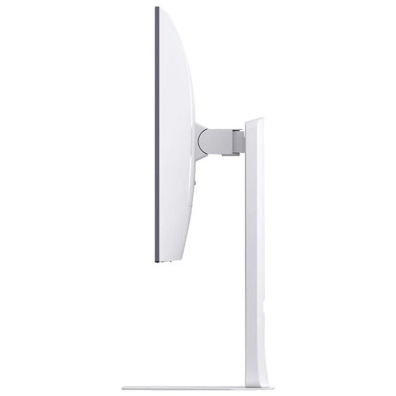 Moniteur de jeu FreeSync G-Sync DELO (UHD 4K 240 Hz, HD intégrale 480 Hz) de 32 po mode double UltraGear de LG avec temps de réponse de 0,03 ms gris à gris - Blanc suprême